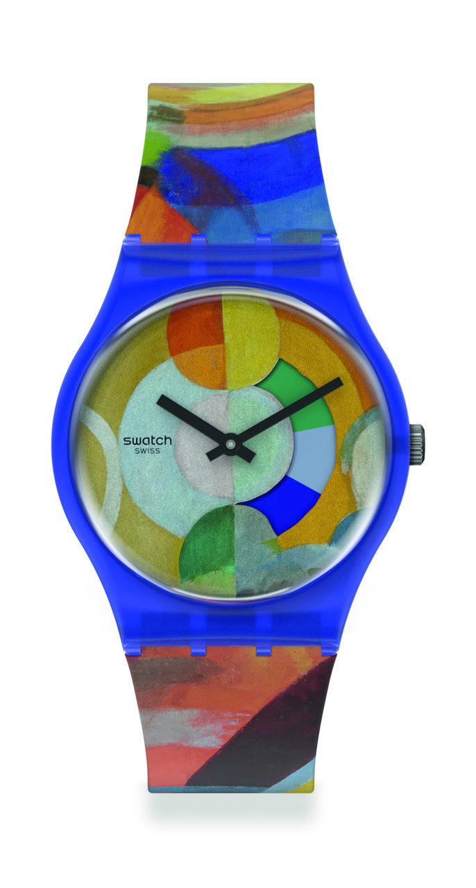 Swatch X Centre Pompidou watches delunay