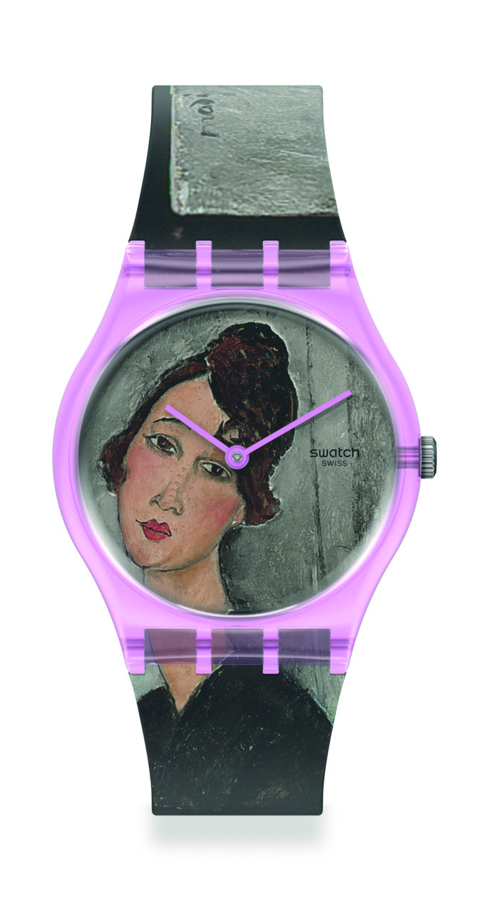 Swatch X Centre Pompidou watches modigliani