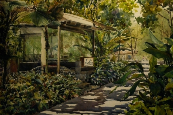  Gardens of Inspiration: A Collection of Watercolour Paintings by Ong Kim Seng & Students