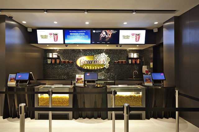 Gourmet popcorn at Cathay Cineplex Jem