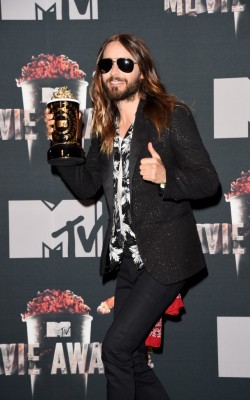Jared Leto at the 2014 MTV Movie Awards (Credit - Jason Merritt)