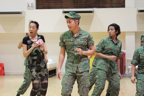  Benjamin Kheng Revisits Army Days in Ah Boys To Men The Musical