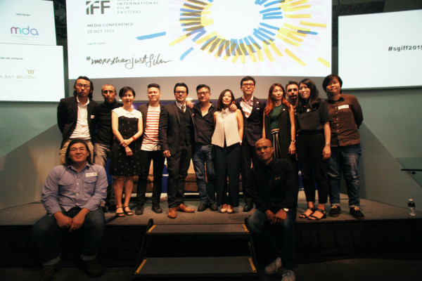  Singapore International Film Festival Stars Hong Kong's Simon Yam and Fruit Chan
