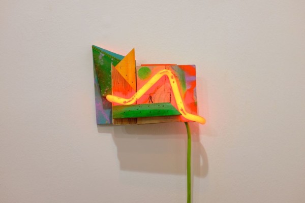 Neon is used more experimental ways in this work