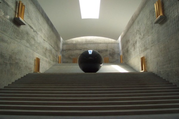This entire space in the Chichu Art Museum was developed under the guidance of Walter De Maria. Image courtesy of Benesse Art Site Naoshima