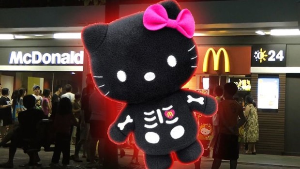 Queuing nightmares are made from this Hello Kitty. Credits: Eater