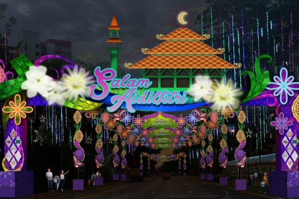  Hari Raya Light Up at Geylang Serai Has A Deeper Message This Year