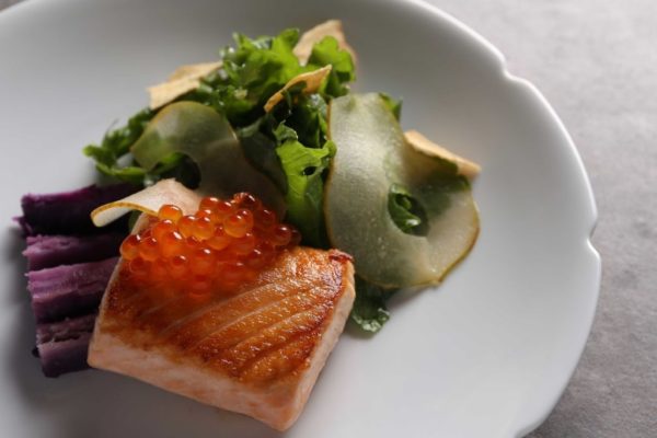 seared-salmon-nude seafood