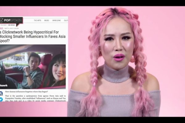  Xiaxue Responds To Faves Asia, References Popspoken In “Apology” Video