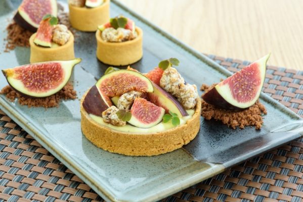 Blue Cheese Fig and Walnut Tart