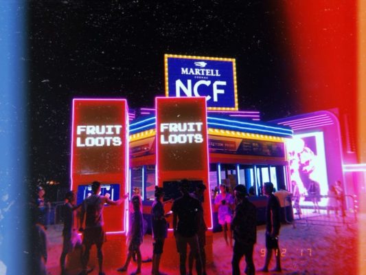 Martell NCF Booth at ZoukOut 2017