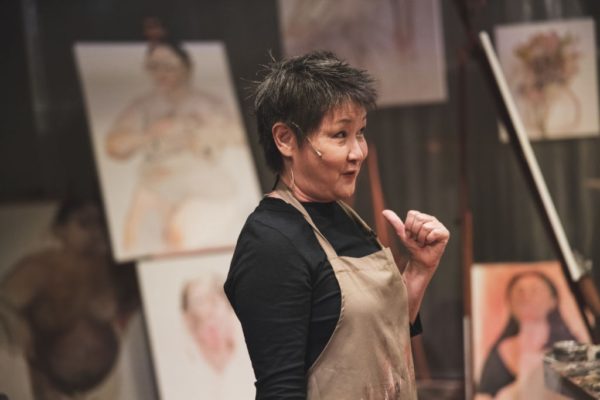  Checkpoint Theatre’s Still Life: Experiencing Dana’s Life Upon Her Paintbrush