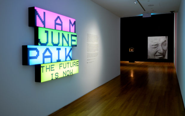 National Gallery Singapore Nam June Paik The Future Is Now exhibition 1
