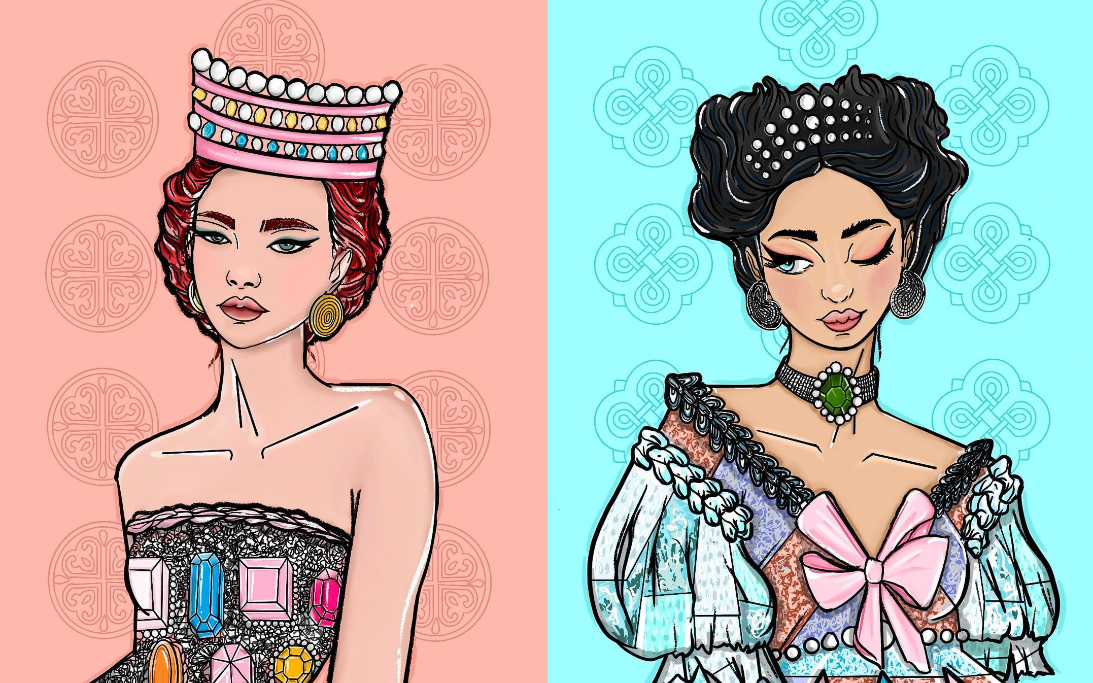  Artist Moon Malek is inspired by pop culture and pretty desserts