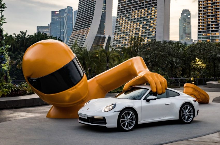  Chris Labrooy chases dreams with whimsical Porsche 911 sculptures