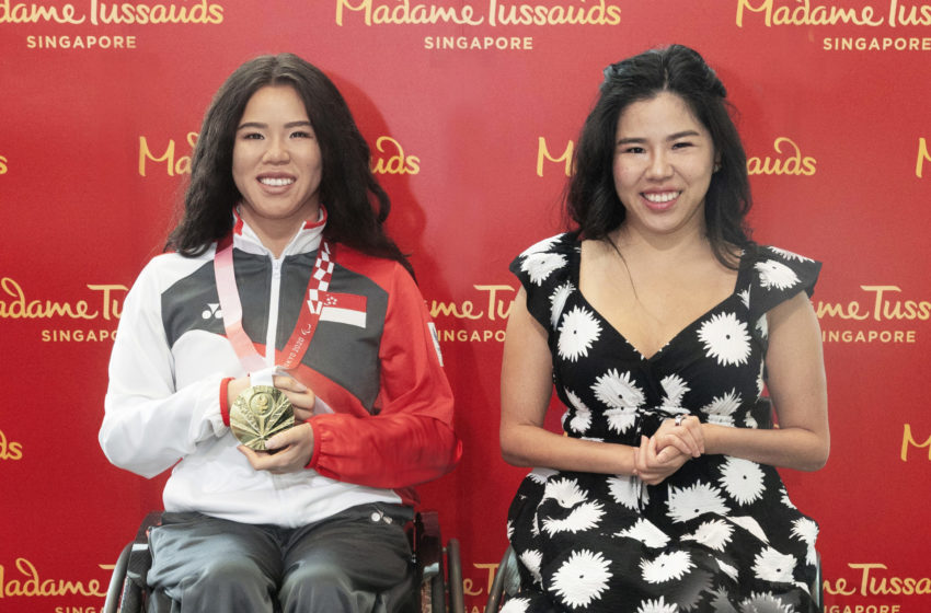  Paralympic Champion Yip Pin Xiu Takes Center Stage at Madame Tussauds Singapore