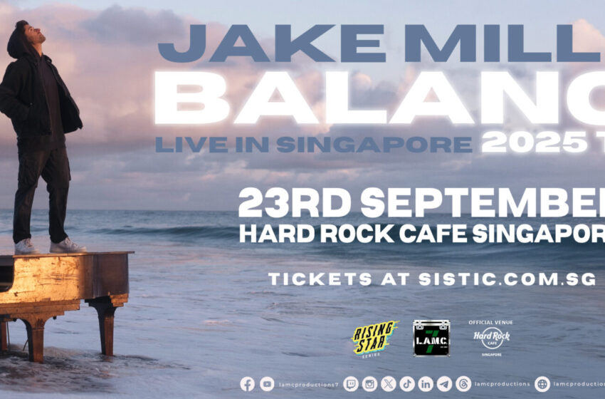  Jake Miller in Singapore for a One-Night-Only Gig
